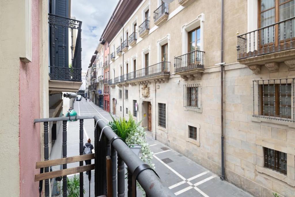 Ferienwohnung El Balcon De San Anton By Clabao Pamplona Exterior foto